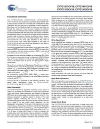 CY7C1315CV18-250BZI Datasheet Page 8