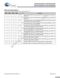 CY7C1315CV18-250BZI Datasheet Page 12