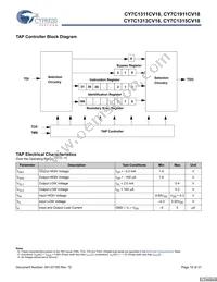 CY7C1315CV18-250BZI Datasheet Page 16