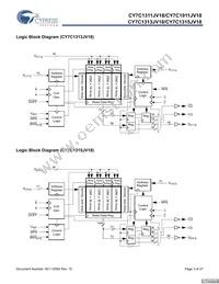 CY7C1315JV18-300BZXC Datasheet Page 3