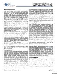 CY7C1315JV18-300BZXC Datasheet Page 8