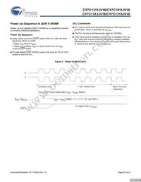 CY7C1315JV18-300BZXC Datasheet Page 20