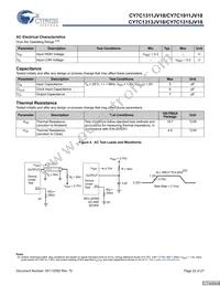 CY7C1315JV18-300BZXC Datasheet Page 22