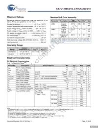 CY7C1318CV18-250BZI Datasheet Page 20