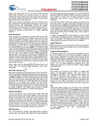 CY7C1318CV18-278BZXC Datasheet Page 8