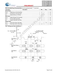 CY7C1318CV18-278BZXC Datasheet Page 16