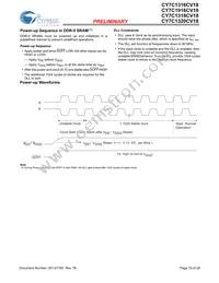 CY7C1318CV18-278BZXC Datasheet Page 19