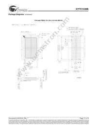 CY7C1338B-100AC Datasheet Page 17