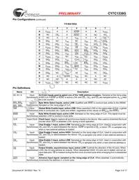 CY7C1338G-117AXC Datasheet Page 3
