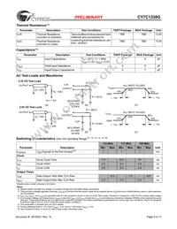 CY7C1338G-117AXC Datasheet Page 9