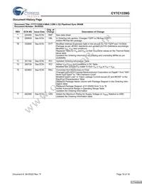 CY7C1339G-133AXET Datasheet Page 18