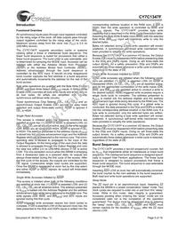 CY7C1347F-133AC Datasheet Page 5
