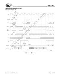 CY7C1347F-133AC Datasheet Page 12