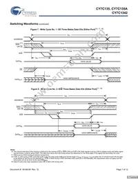 CY7C135-25JXI Datasheet Page 7