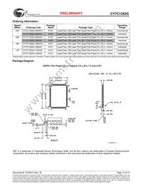 CY7C1352G-133AXI Datasheet Page 12