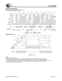 CY7C1353F-100AC Datasheet Page 11