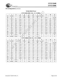 CY7C1354B-166BGC Datasheet Page 5