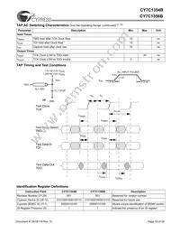 CY7C1354B-166BGC Datasheet Page 15