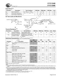 CY7C1354B-166BGC Datasheet Page 20