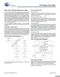 CY7C1354C-166BZCT Datasheet Page 11