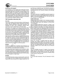 CY7C1360A-150BGC Datasheet Page 12