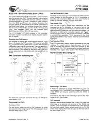 CY7C1362B-166AJC Datasheet Page 16