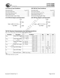 CY7C1362B-166AJC Datasheet Page 19