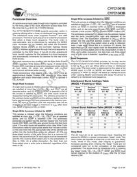 CY7C1363B-100AC Datasheet Page 13