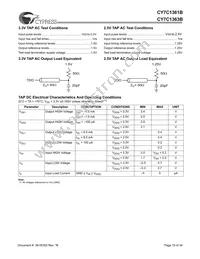 CY7C1363B-100AC Datasheet Page 19