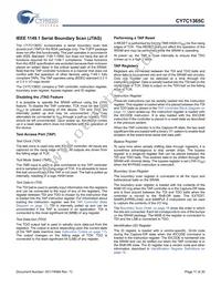 CY7C1365C-133BZI Datasheet Page 11