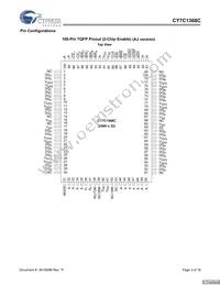 CY7C1368C-166AXCT Datasheet Page 3