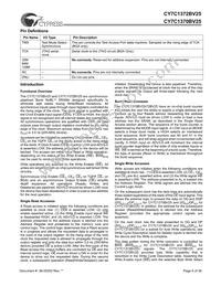 CY7C1370BV25-167AC Datasheet Page 6