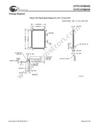 CY7C1370BV25-167AC Datasheet Page 23