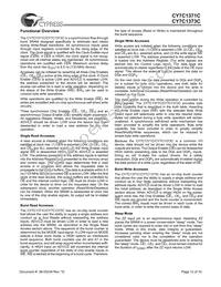 CY7C1371C-100AC Datasheet Page 12