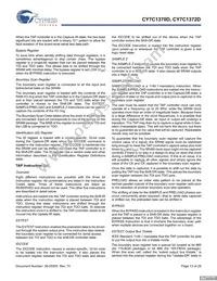 CY7C1372D-167BGC Datasheet Page 13