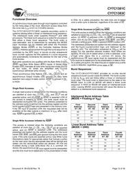 CY7C1381C-100AC Datasheet Page 13