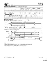 CY7C139-25JXC Datasheet Page 6