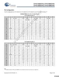 CY7C1392CV18-250BZC Datasheet Page 4