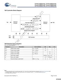 CY7C1392CV18-250BZC Datasheet Page 15