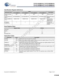 CY7C1393BV18-278BZC Datasheet Page 17