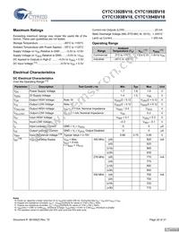 CY7C1393BV18-278BZC Datasheet Page 20
