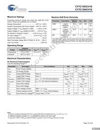 CY7C1393CV18-250BZXC Datasheet Page 18