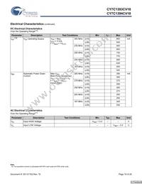 CY7C1393CV18-250BZXC Datasheet Page 19