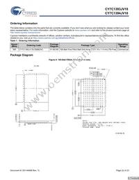 CY7C1393JV18-300BZXC Datasheet Page 22