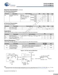 CY7C1412BV18-250BZC Datasheet Page 19