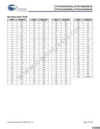 CY7C14141KV18-300BZXC Datasheet Page 19