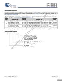 CY7C1414BV18-250BZXI Datasheet Page 22