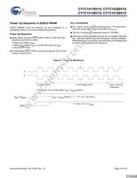 CY7C1415BV18-250BZI Datasheet Page 19