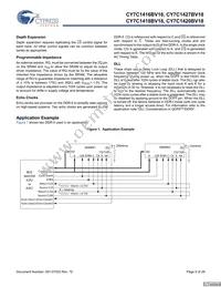 CY7C1420BV18-200BZCT Datasheet Page 9