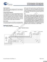 CY7C1420JV18-250BZI Datasheet Page 9